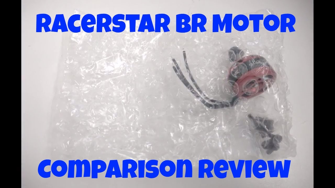 Racerstar BR Motor Series Comparison - Review (Courtesy of Banggood)