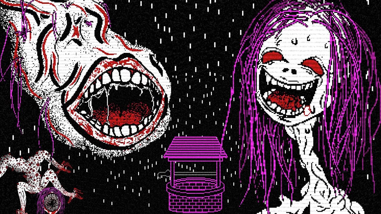 LILY'S WELL: Die Many Horrible Ways as You Climb Down a Well in this Retro Horror Game! (15 Endings)