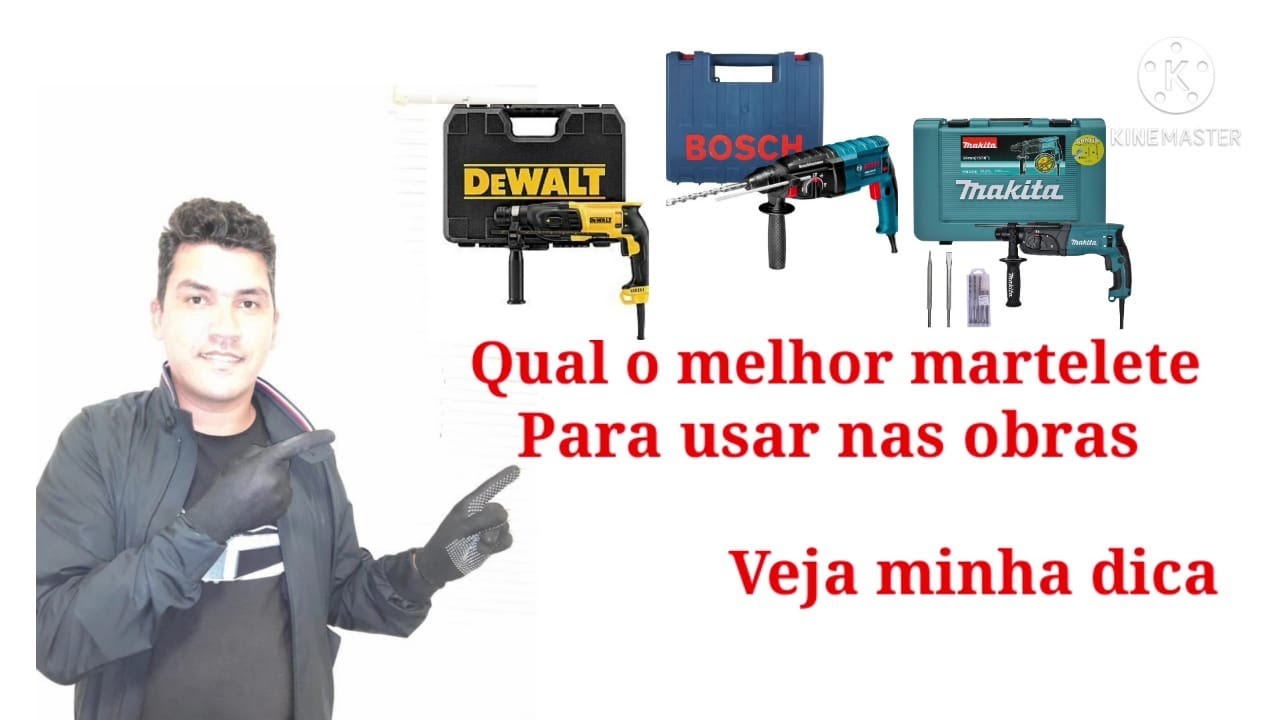 Como escolher o melhor martelete. Acompanhe minha dica