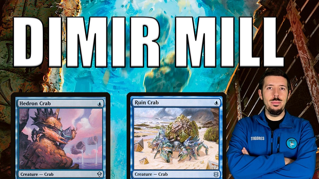 🔵⚫🦀В библиотеке не останется карточек с Modern Dimir Mill 🦀