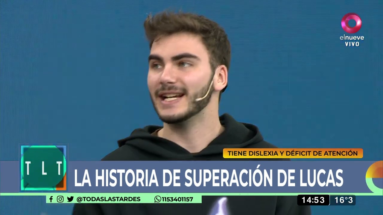 La historia de superación de Lucas Slevin