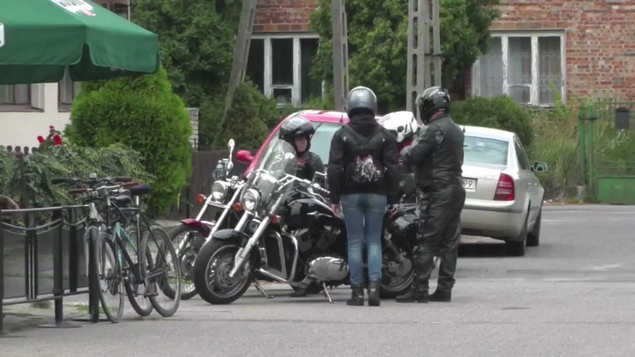 Zientar z fotela pasażera - SZAPOKLAK czyli zlot starych motocykli