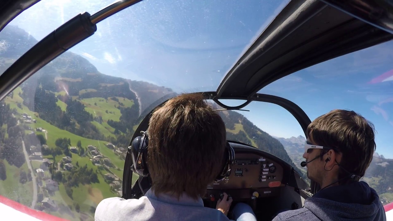 Landing at Megève Altiport | Atterrissage LFHM | D140 Mousquetaire