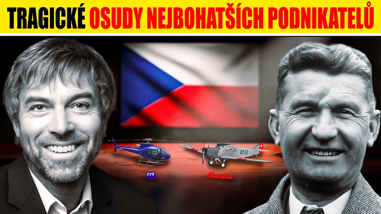 Tragické osudy nejbohatších podnikatelů Česka, kteří odešli příliš brzy...