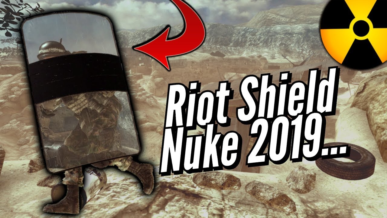 Тактический ядерный вызов Riot Shield! (MW2)