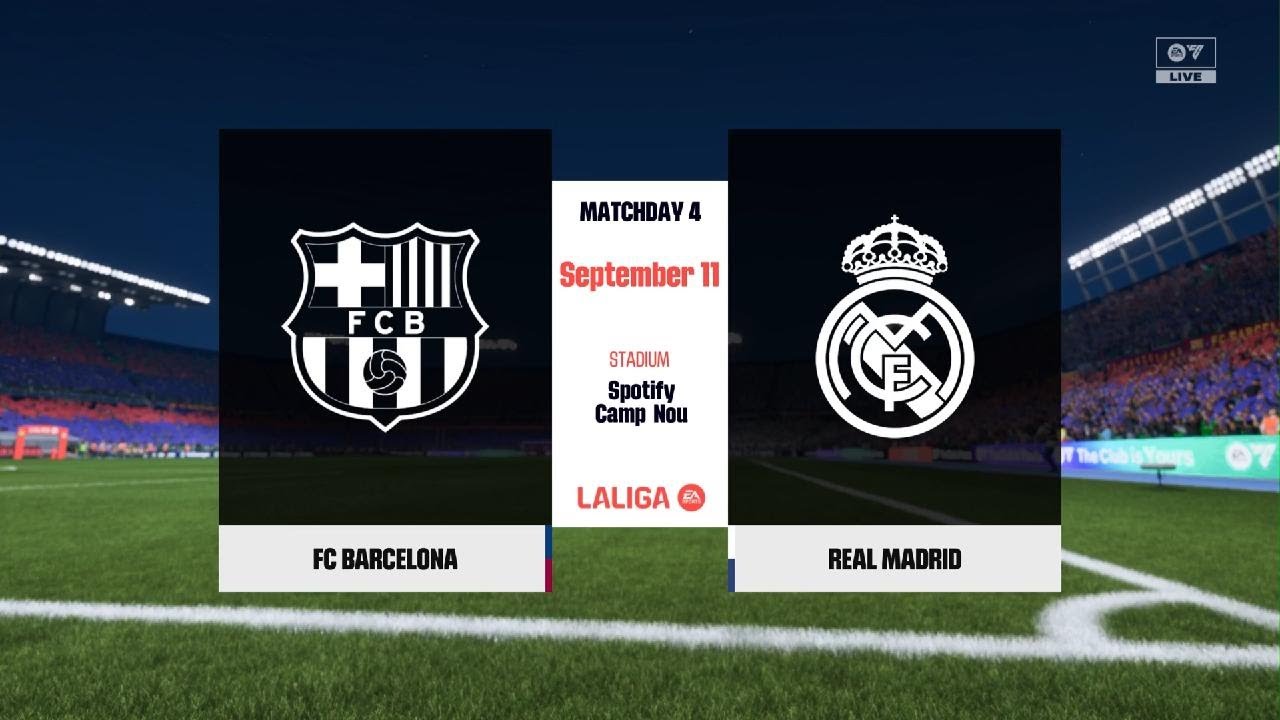 FC 26 Career Mode Episode 79: FC Barcelona vs Real Madrid [La Liga]