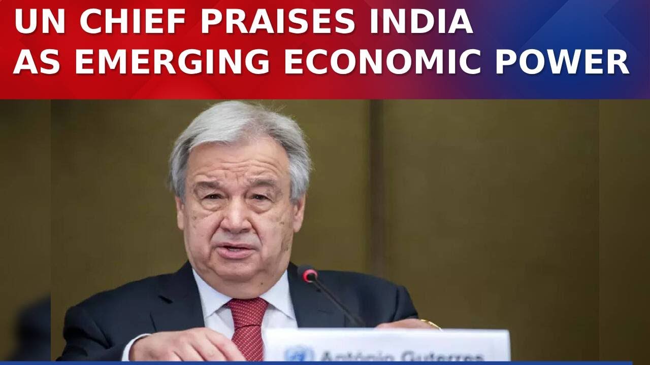 UN Chief Hails India&rsquo;s Growth Story, Calls Nation A Successful Emerging Economy, AI Summit Host