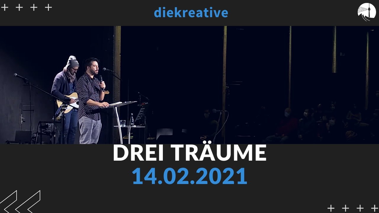 Drei Tr&auml;ume | Hands Off | Gottesdienst | diekreative | 14.02.2021