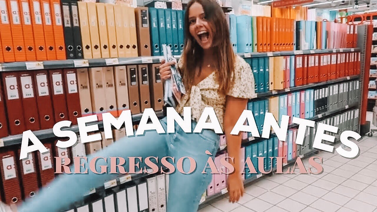 A SEMANA ANTES: Regresso às Aulas || Sara Vicario