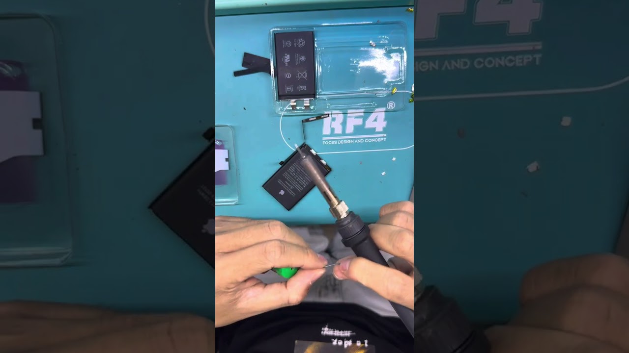 Hướng dẫn thay cell pin iPhone