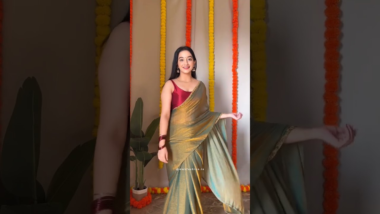 Women's Fancy Saree ❤️ | Myntra finds | Trendy Saree | Saree for Party | #mwkfashion #saree #myntra