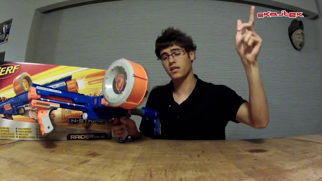Wyrzutnia Nerf Raider CS-35 - recenzja nerfoteka.pl