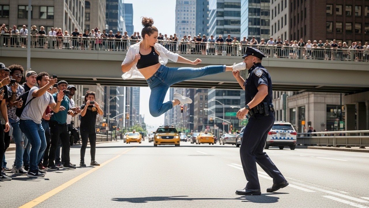 Police Officer Thought She Was Ordinary — One Slap Ended His Career Forever