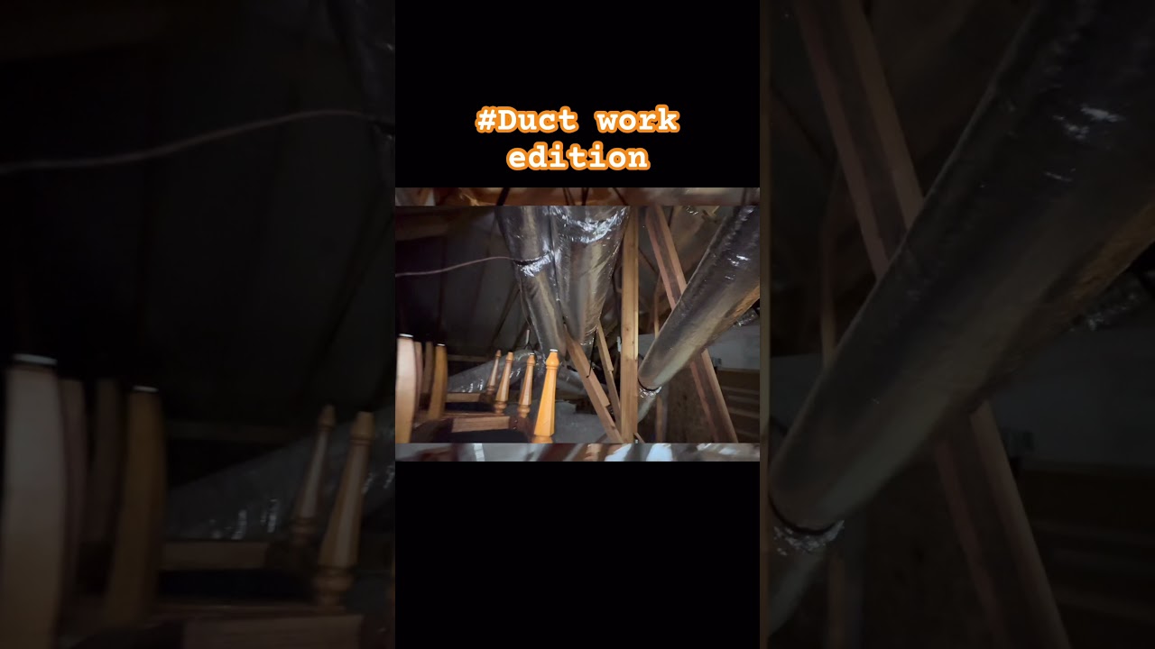 Air Flow Specialist reveals TOP SECRET 🤫 Ductwork Best Practices #flex 💪