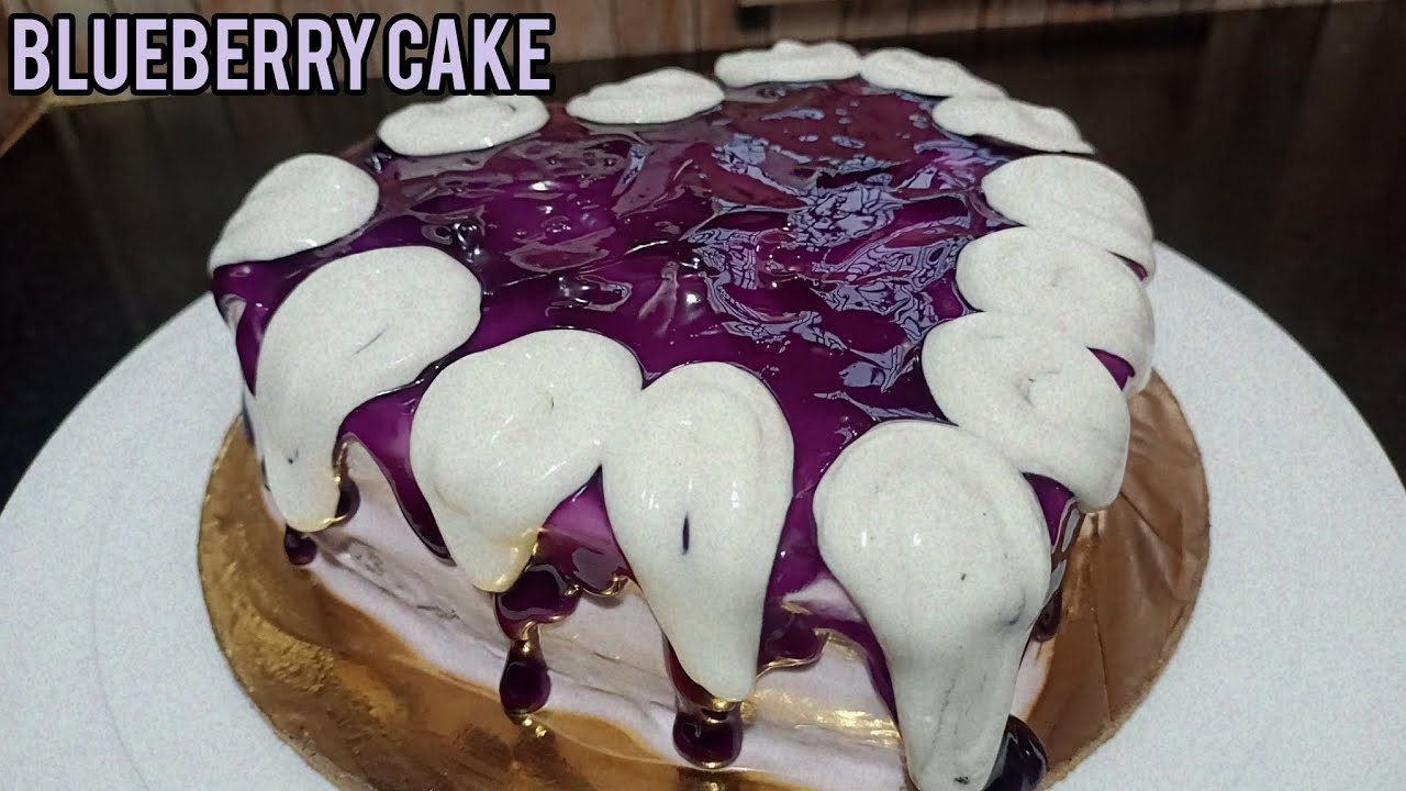 Easy Blueberry 🫐 Cake recipe || Cooking with Vidyaa || #blueberrycake #ytvideo #recipe #viral  