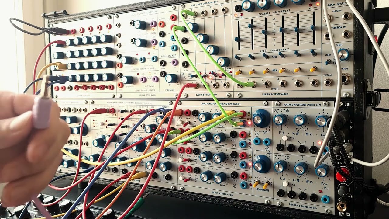 Modular Patch Explained | Buchla/Tiptop System + Keystep Sequencer