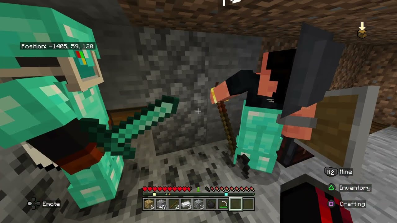 Minecraft  YouTube land 11 folge 12 es gab 3 herzens verluste