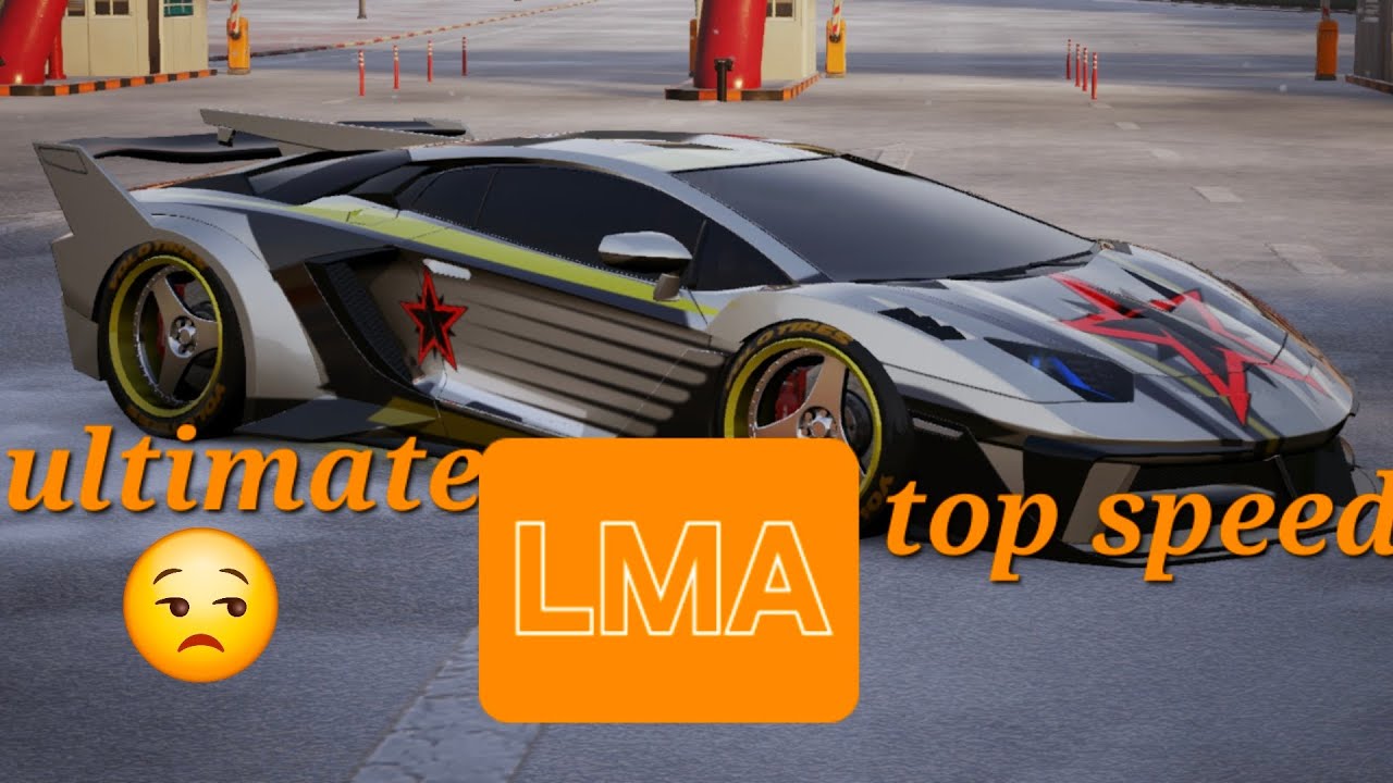 Carx street ultimate LMA top speed + tune