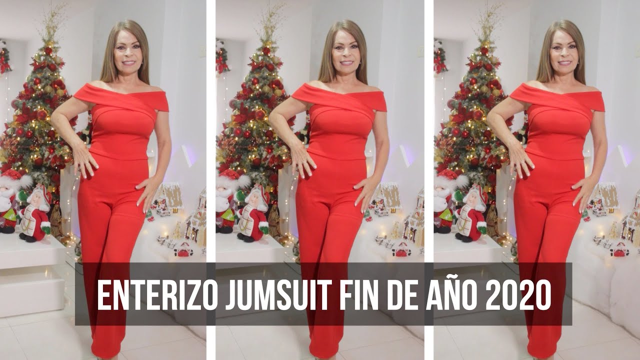 Super fácil, outfit enterizo de final de año 2020- one-piece outfit for the end of the year 2020