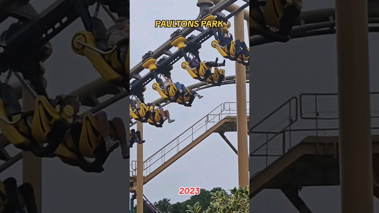 A day at Paultons Park - theme park fun! #themepark #rollercoaster #ride #paultonspark #attraction