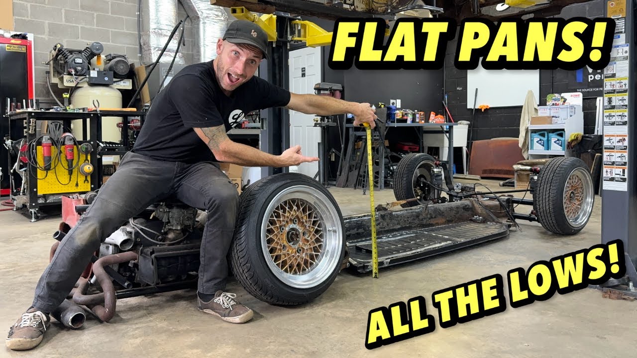 Flat Panning The Beetle Chassis Floors For MAXIMUM LOWS!