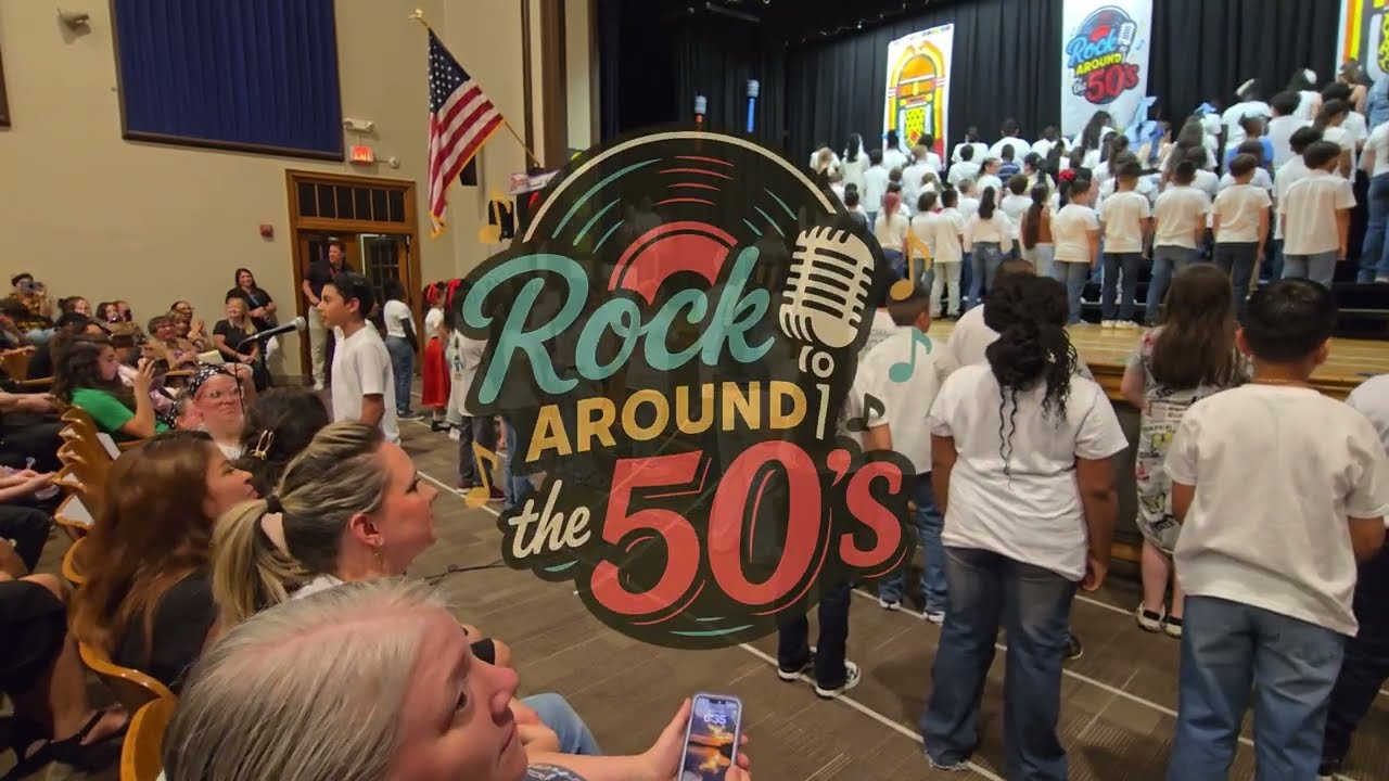 Rock Around the 50's!  4th/5th Grade Spring Concert 2025