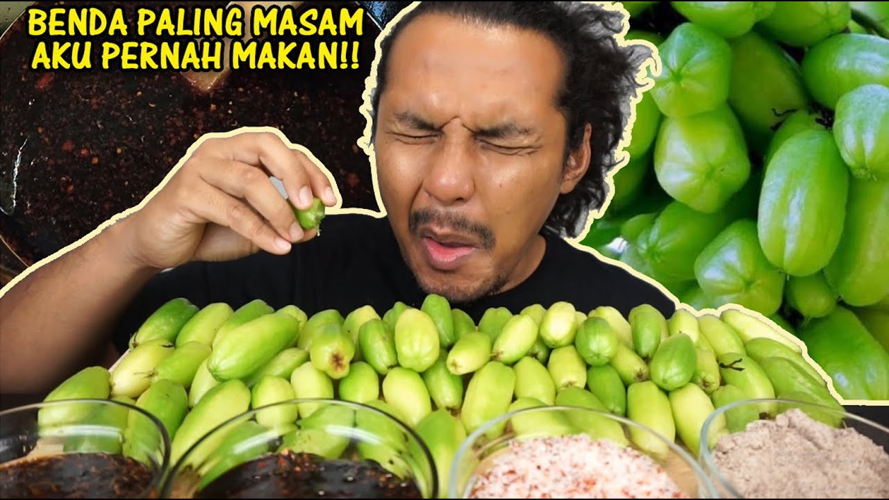 [BUKAN CLICKBAIT] demam 2 hari sebab makan BELIMBING BULUH banyak sangat (mukbang malaysia)