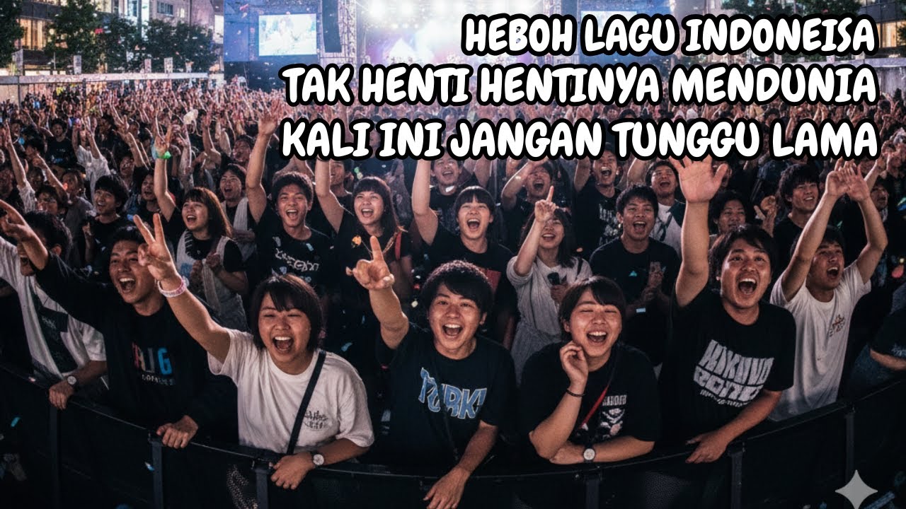 Heboh! Lagu Jangan Tunggu Lama Lama Viral Di Jepang Dan Korea