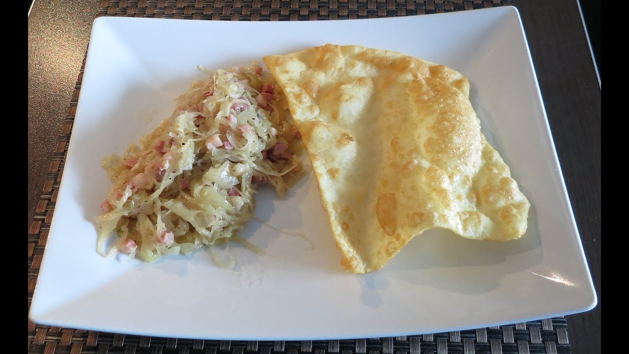 Blattl mit Kraut (Tiroler Hausmannskost)
