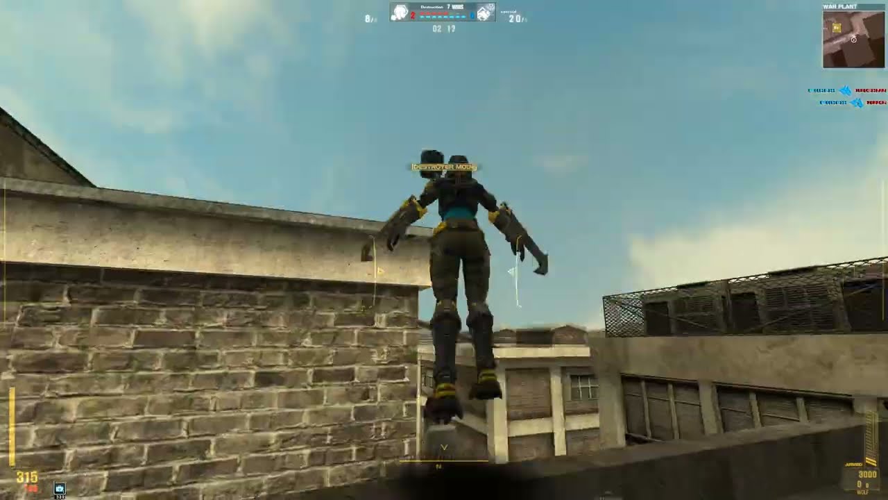 Wolfteam Softnyx Destr. S2 WAR PLANT Wolf Dash FLY Practice MATCH JUST FLYYY EVERYONEEEE