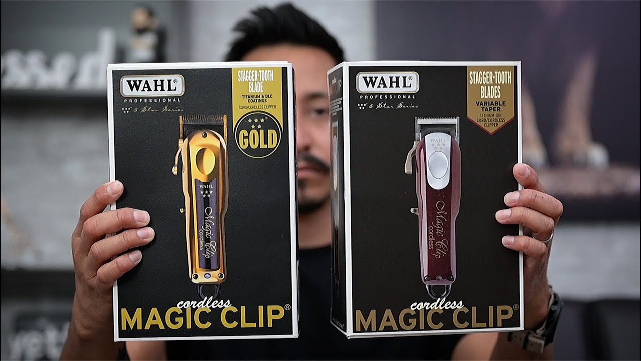 LA MEJOR MAQUINA DE WAHL?  Magic clip gold vs Magic clip regular 😱 #wahl  #barberia