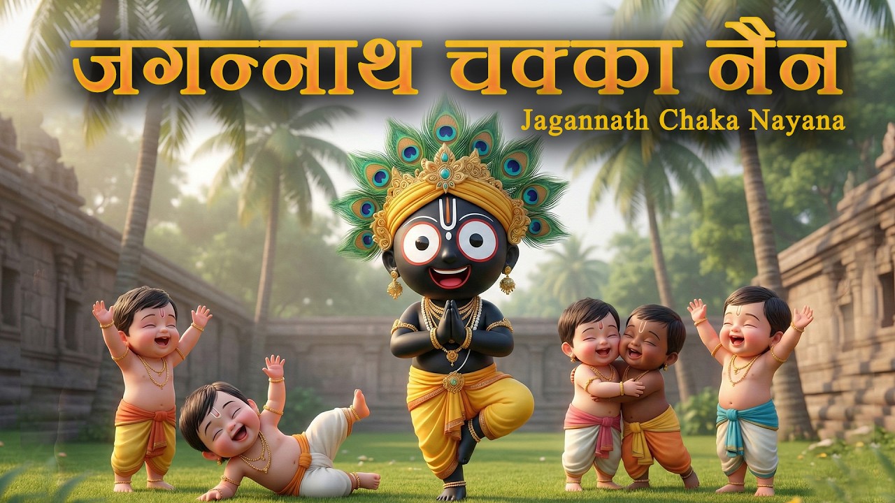 Jagannath Chaka Nayana | जगन्नाथ चक्का नैन नीलाचल वाले | Kids Special Version