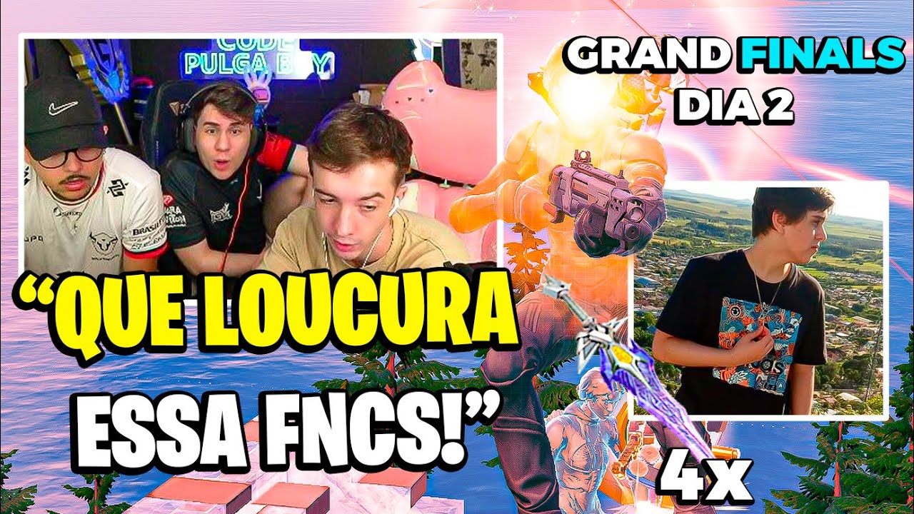 CAMPEÕES da FNCS!🤯 Melhores Momentos FNCS GRAND FINALS - Dia 2