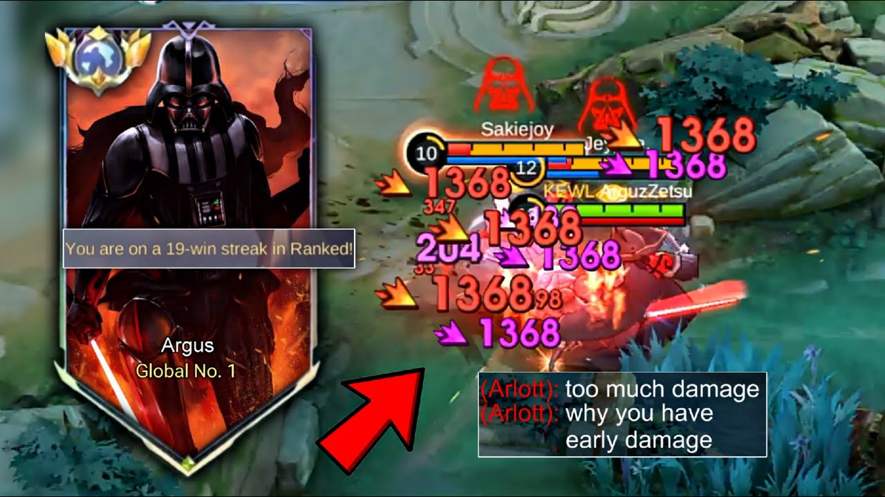 ARGUS NEW HIGH RANK BUILD AND EMBLEM 2024!! (auto winstreak🔥)