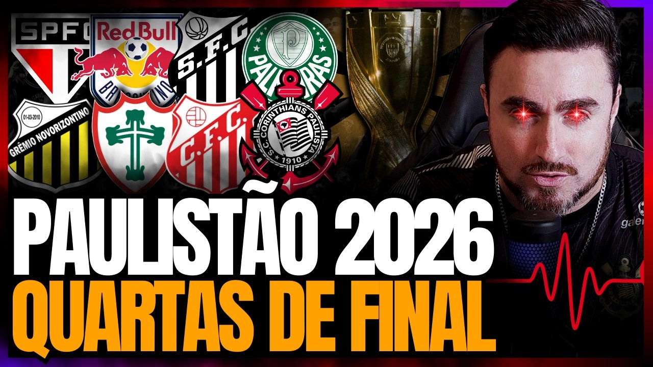 🔴 PRÉ-JOGO 01 🔴 PORTUGUESA X CORINTHIANS • CAMPEONATO PAULISTA 2026 | QUARTAS DE FINAL
