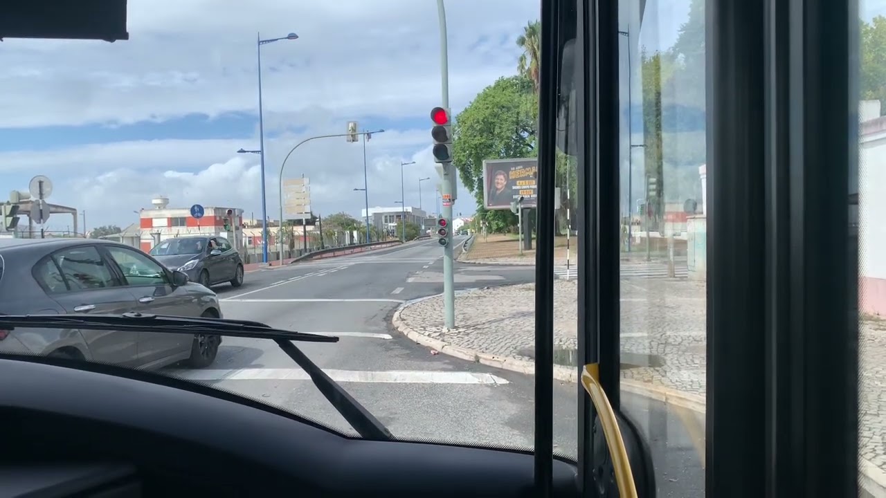 Lisbon, Bus 4600 ride from Afonsoeiro to Montijo