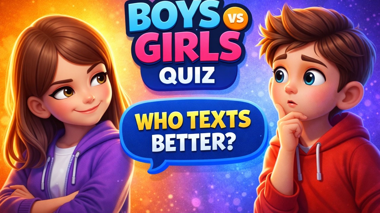 Boys vs Girls Texting Behavior Test | Messaging Habits GK Quiz Challenge