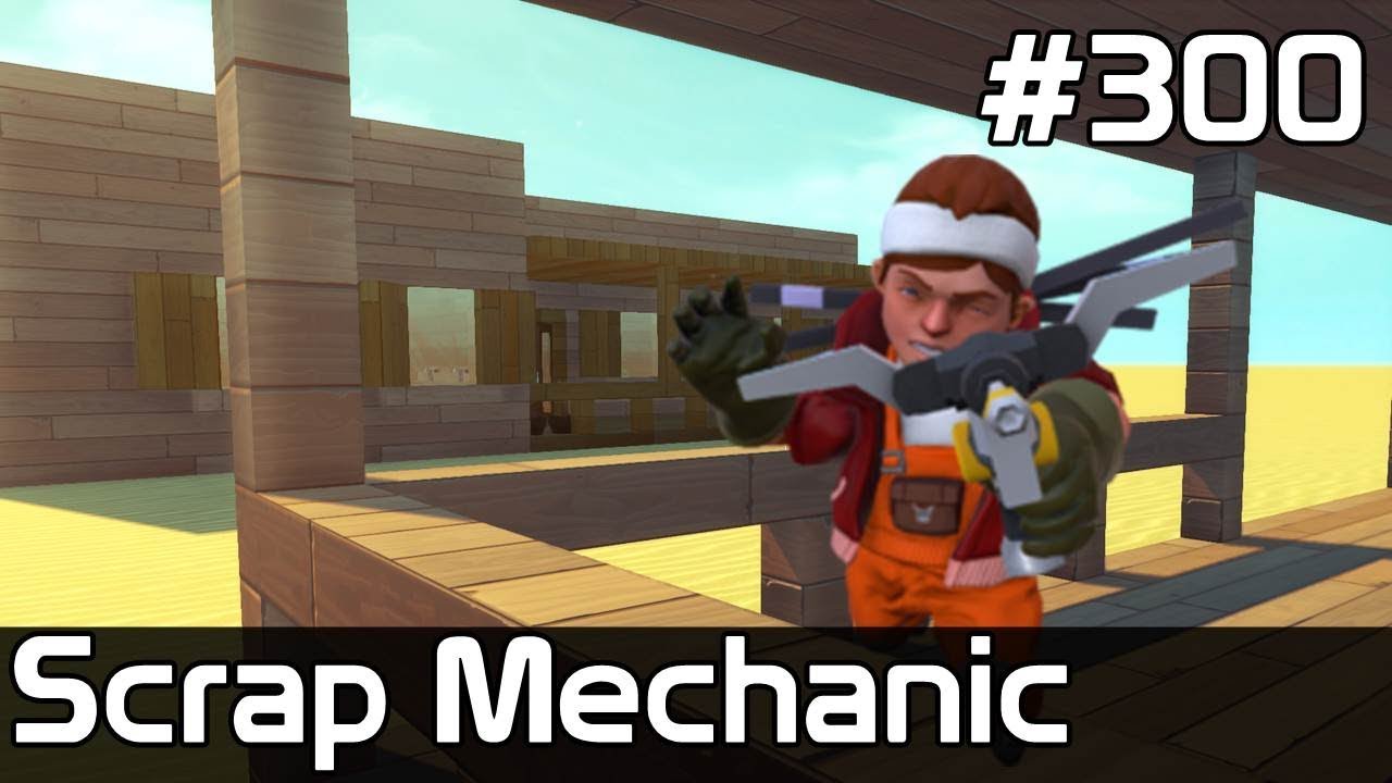 Scrap Mechanic Po Polsku [#300] WŁASNE Domki WESTERN /z Teo