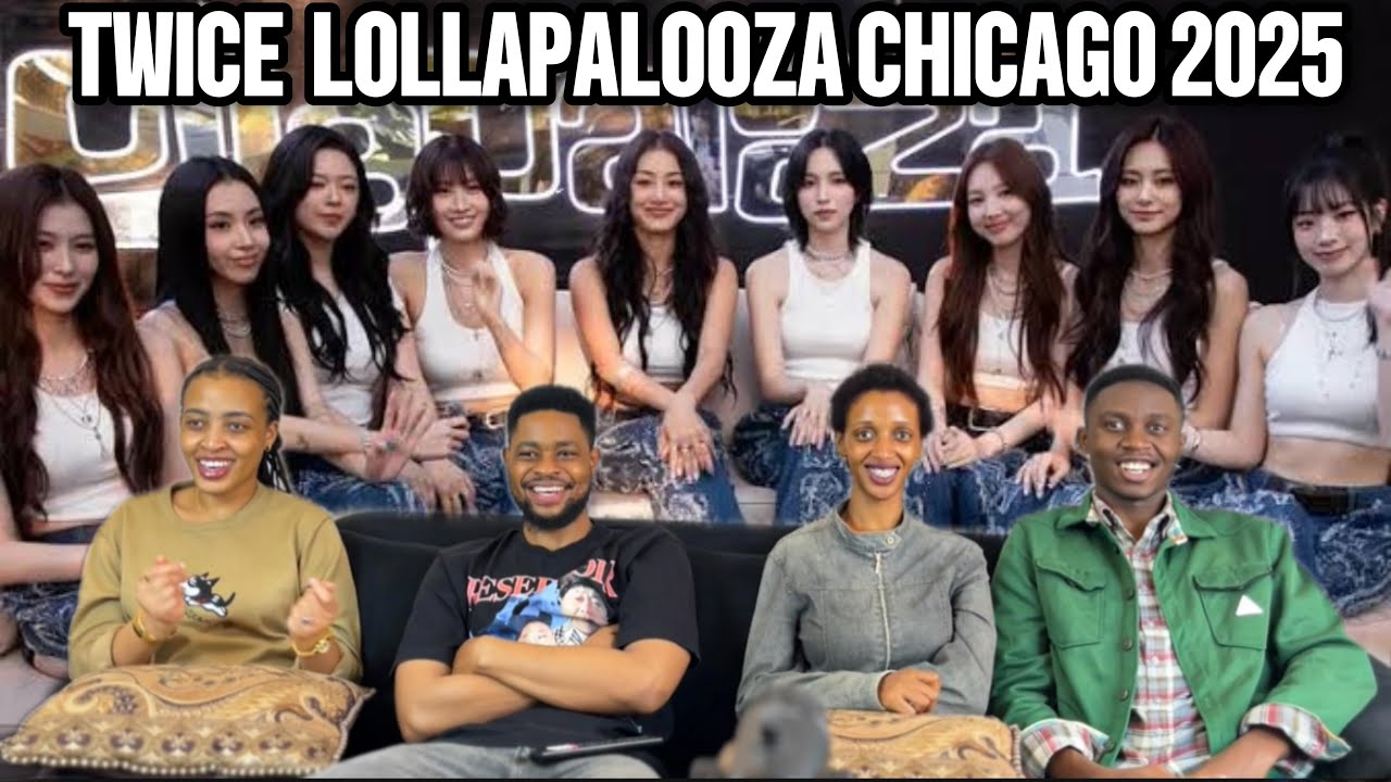 Our Reaction To TWICE Full Performance-Lollapalooza Chicago 2025