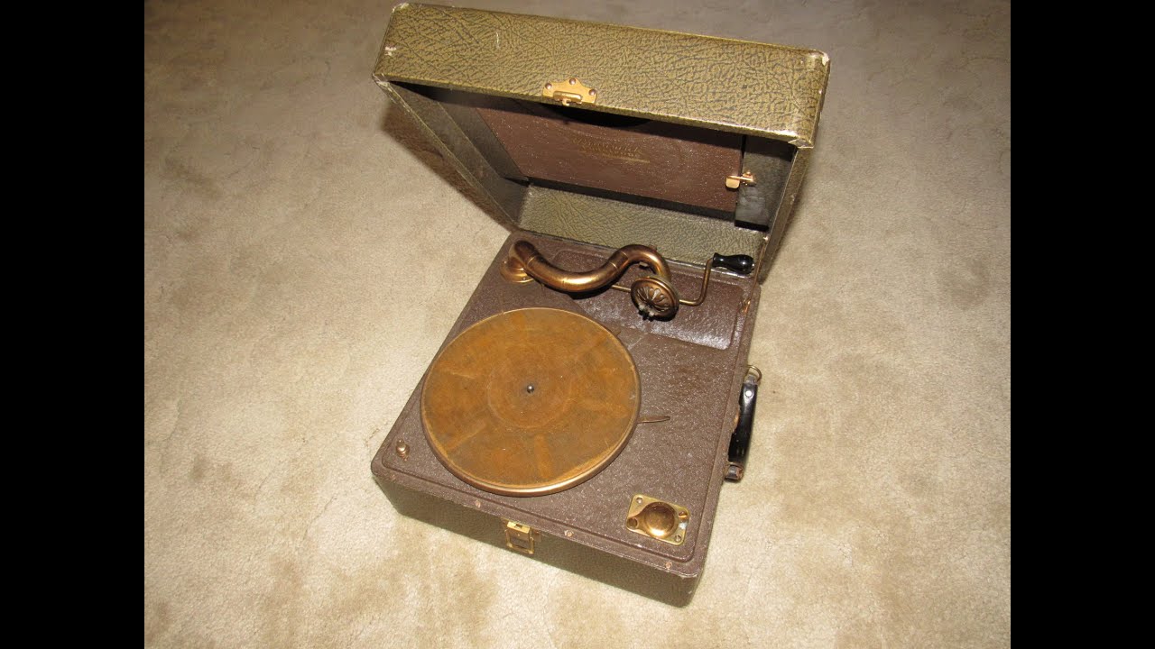 Brunswick Panatrope Portable Phonograph