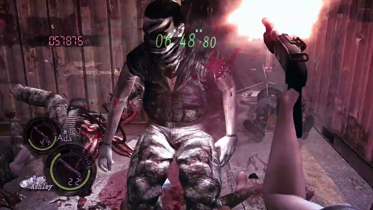 RE5 Container Maze Mercenaries ~ Lostdanii Live Pack ~ Ashley Krauser & Ada Schoolgirl