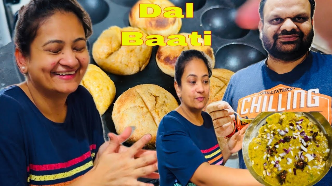 First time ghar pe banayi dal baati aur kesi bani ?