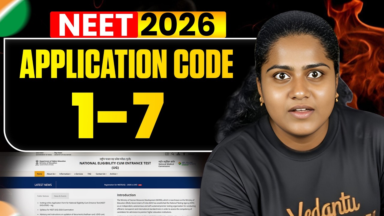 🔴LIVE | NEET 2026 Code 1-7 | மாணவர்கள்,பெற்றோர்கள் உஷார்! புதிய விதிமுறை அமல் | NTA | Education News