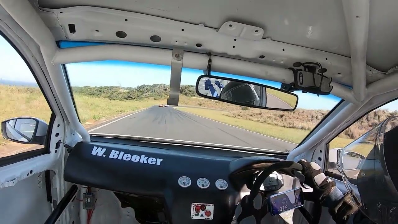 Racing a rental KZNRRC Modifieds Oct 24 Race 3
