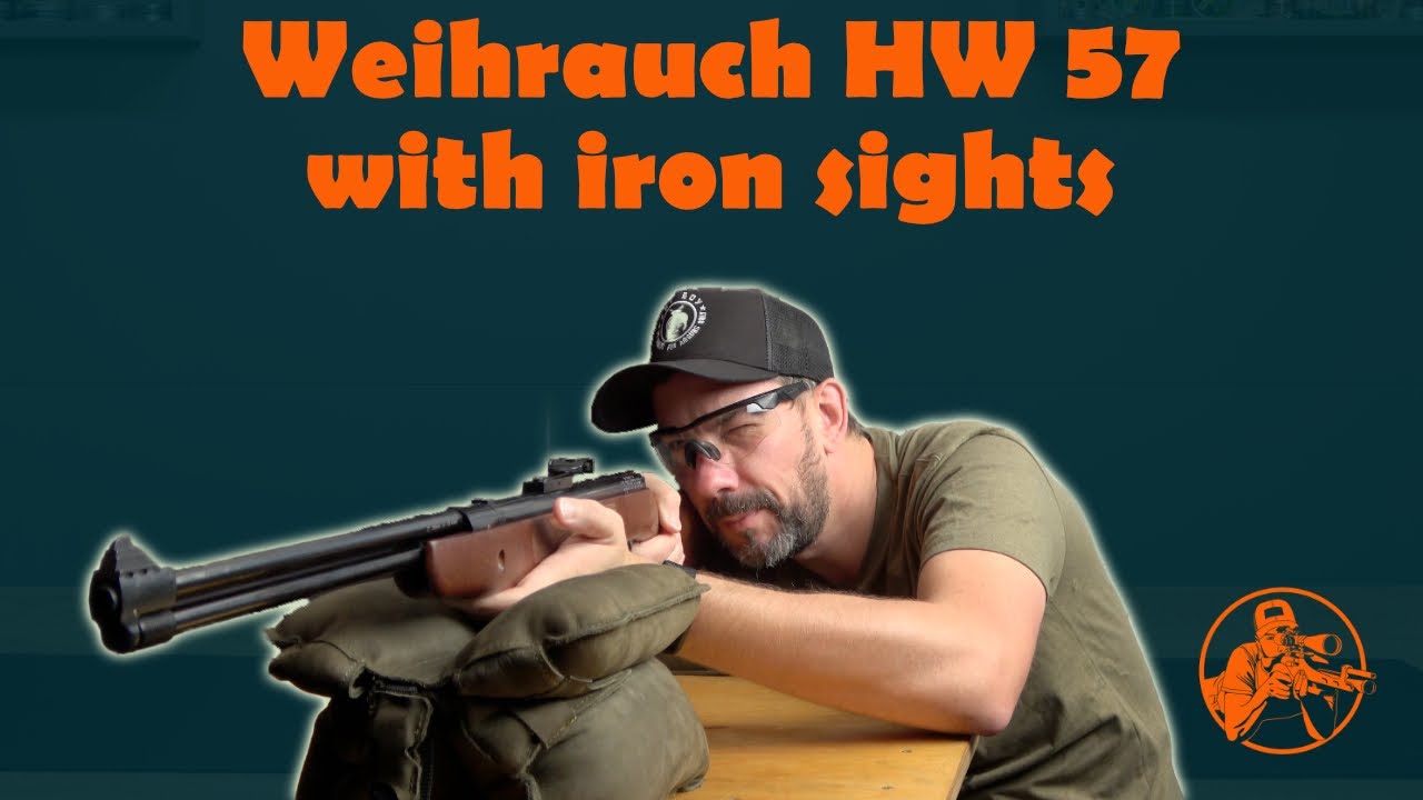 Weihrauch HW 57 with iron sights