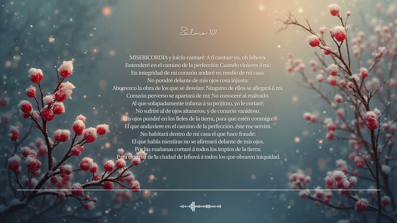 🌿 Salmo 101 | Misericordia y Justicia | Canto bíblico CCM · Shuli Bible