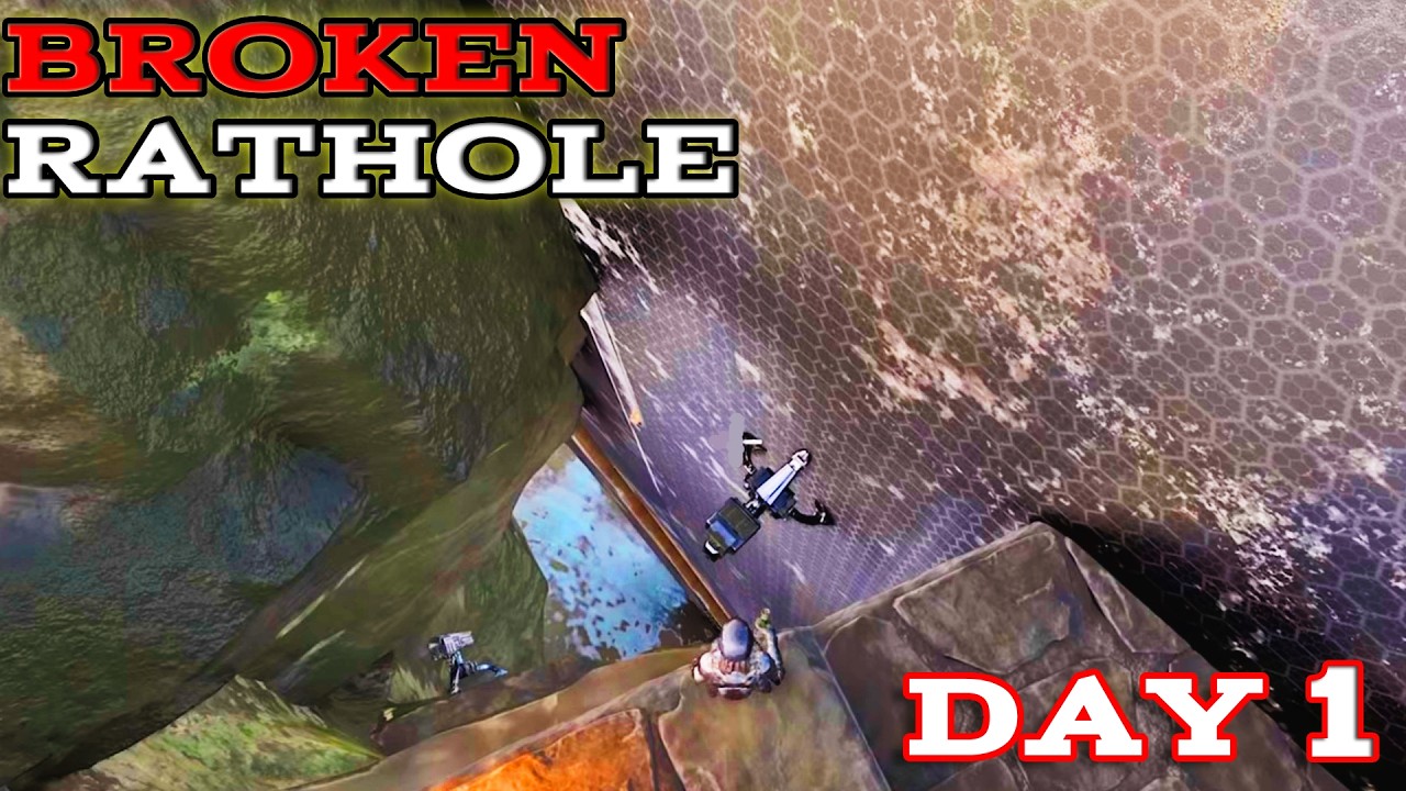 I Lived In a Broken Rathole On Day 1 - Ark Survival Ascended