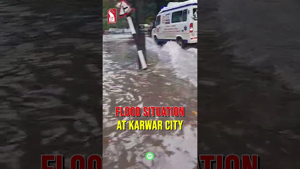 Flood Situation At Karwar&nbsp;City
