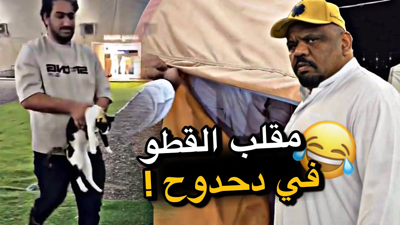 مقلب القطو في دحدوح 🐈😂😂