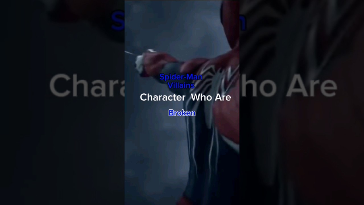 #characterbattle #character #spiderman #Villains #Venom #gameplay